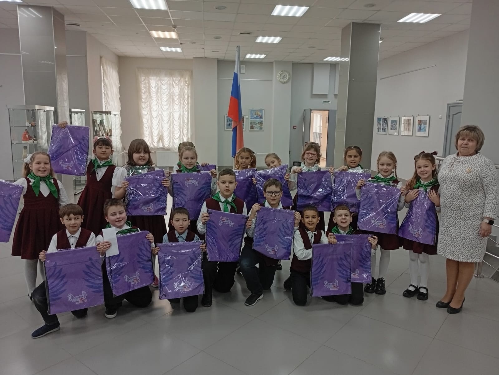 Посвящение в Орлята.
